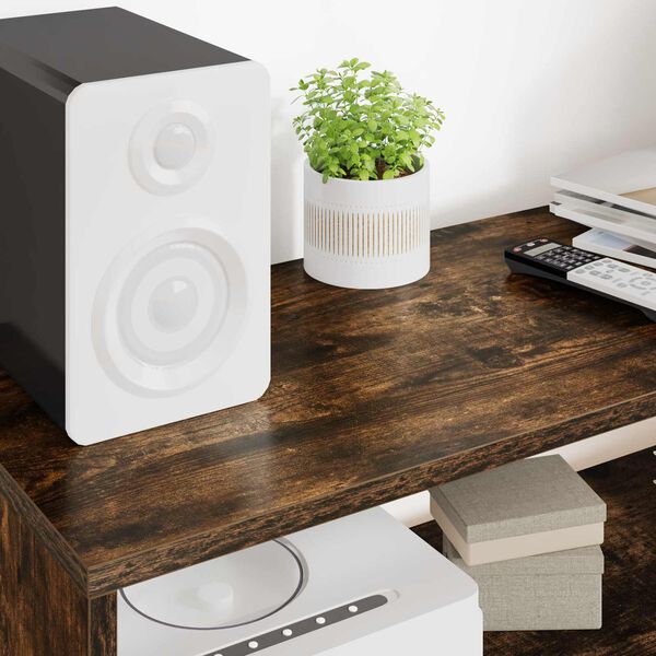 vidaXL TV-kaappi Savup&auml;hkin&auml; 100 x 30 x 40 cm Tekninen puu