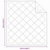 vidaXL Kesäpeitto tyynyllä 3 pcs Valkoinen Mikrokuitu
