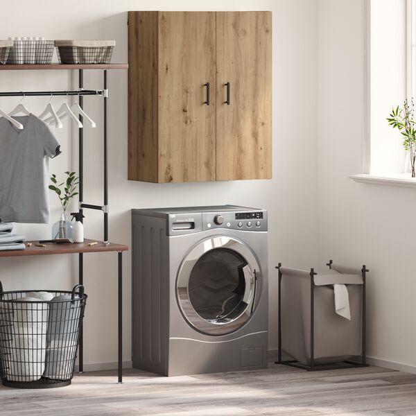 vidaXL Sein&auml;kaappi Artisan tammi 69,5 x 34 x 90 cm Tekninen puu