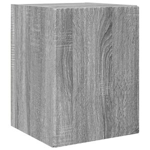 vidaXL TV-sein&auml;kaappi 30 x 31 x 40 cm Harmaa Sonoma Tekninen puu