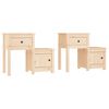 vidaXL Y&ouml;p&ouml;yd&auml;t 2 kpl 79,5x38x65,5 cm t&auml;ysi m&auml;nty