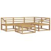 vidaXL Ulkosohvakokoelma 5 pcs valkoinen 79 x 79 x 37 cm