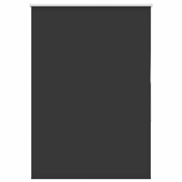 vidaXL Rullaverho Blackout Musta 105x130 cm Kankaan leveys 100,7 cm