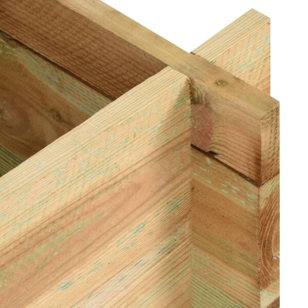 vidaXL Istutuslaatikko kyllästetty mänty 40 cm