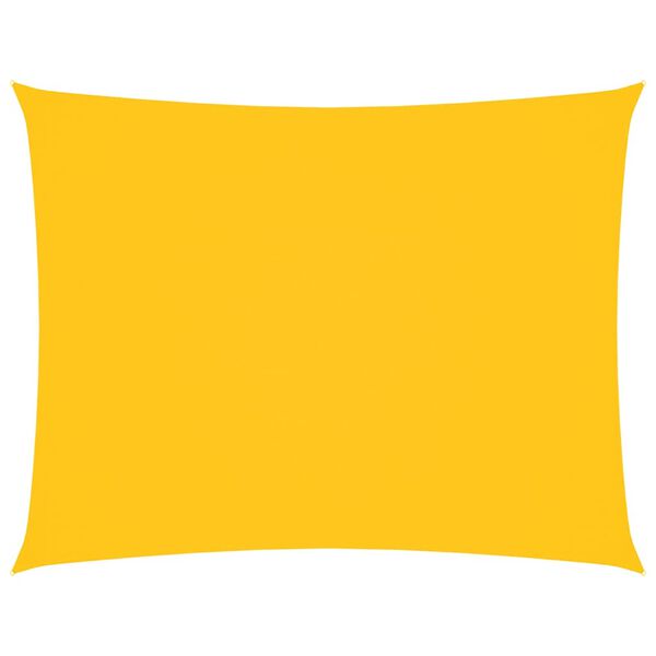 vidaXL Aurinkopurje Oxford-kangas suorakaide 2x3 m keltainen