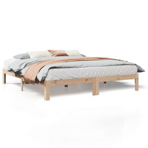 vidaXL S&auml;ngynrunko ilman patjaa 160x200 cm t&auml;ysi m&auml;nty