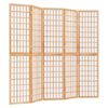 vidaXL Tilanjakaja 5 paneelia japanilaistyylinen 200x170 cm