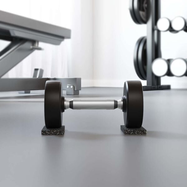 vidaXL Kumirullate Musta Kumi