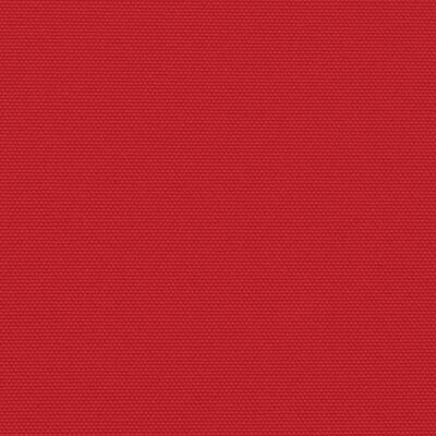 vidaXL Sisäänvedettävä sivumarkiisi punainen 180x1000 cm