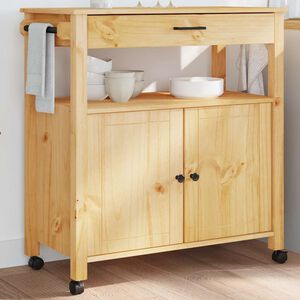 vidaXL Keitti&ouml;vaunu MONZA 84x40x88,5 cm t&auml;ysi m&auml;nty