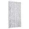 vidaXL Hy&ouml;nteisverho vaalean- ja tummanharmaa 100x230 cm chenille