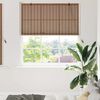 vidaXL Rullaverho verhoilla Ruskea 150 x 160 cm Bambu