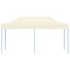 vidaXL Kokoontaitettava juhlateltta pop-up 3x6 m kerma