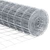 vidaXL Euroaita 0,6 x 50 m PVC-pintainen rauta