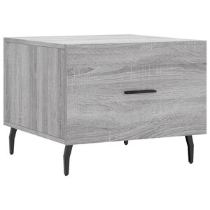 vidaXL Sohvap&ouml;yt&auml; harmaa Sonoma 50x50x40 cm tekninen puu