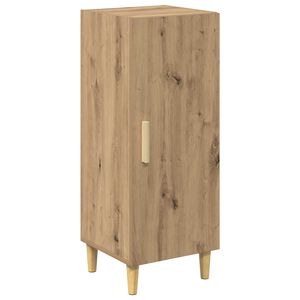 vidaXL Sivup&ouml;yt&auml; Artisan tammi 34,5 x 34 x 90 cm Tekninen puu