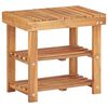 vidaXL Kenk&auml;teline 50x32x45 cm t&auml;ysi akaasiapuu