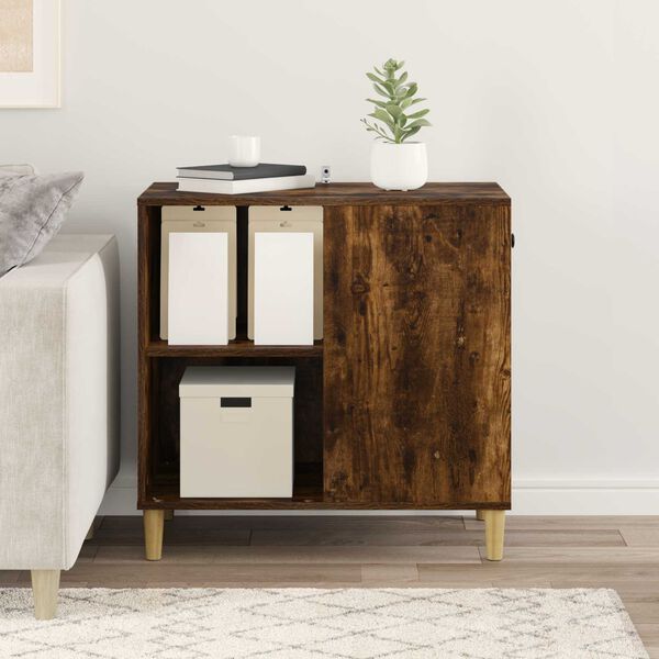 vidaXL Kissatalo Savup&auml;hkin&auml; 72 x 42.5 x 70 cm Tekninen puu