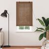 vidaXL Rullaverho verhoilla Ruskea 80 x 220 cm Bambu