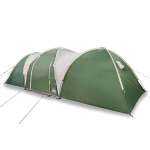 vidaXL Family Teltta Dome 8-hengen vihre&auml; vedenpit&auml;v&auml;