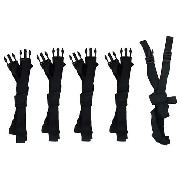 vidaXL Veneensuoja harmaa 760x350x40 cm