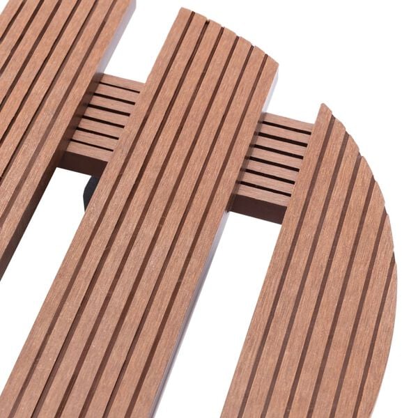 vidaXL Kasvirullakot 2 kpl ruskea Ø30x7,5 cm WPC