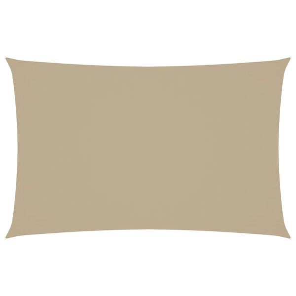 vidaXL Aurinkopurje Oxford-kangas suorakaide 2,5x5 m beige