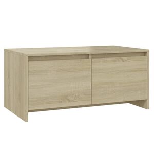vidaXL Sohvap&ouml;yt&auml; Sonoma-tammi 90x50x41,5 cm tekninen puu