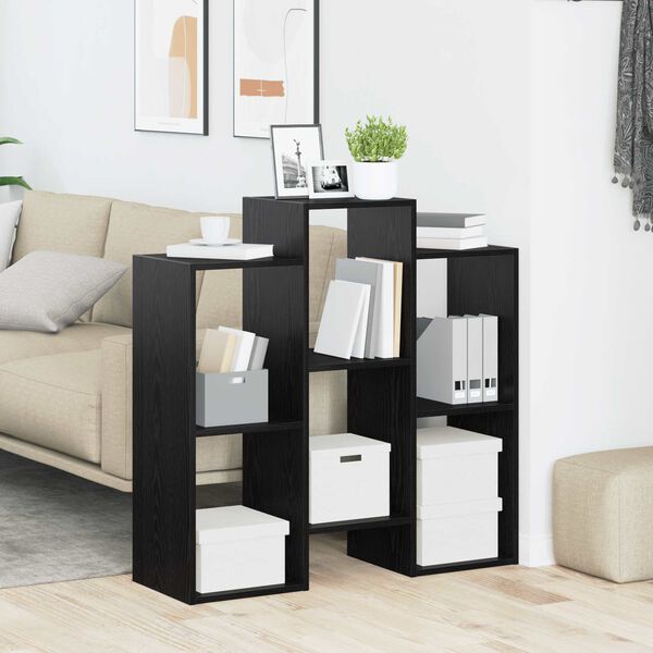 vidaXL Sivup&ouml;yt&auml; Musta tammi. 90 x 30 x 90 cm