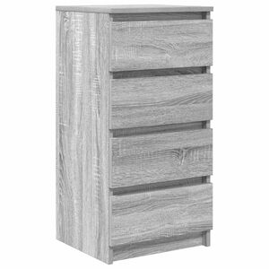 vidaXL Senkki harmaa Sonoma 37,5x35x76 cm tekninen puu