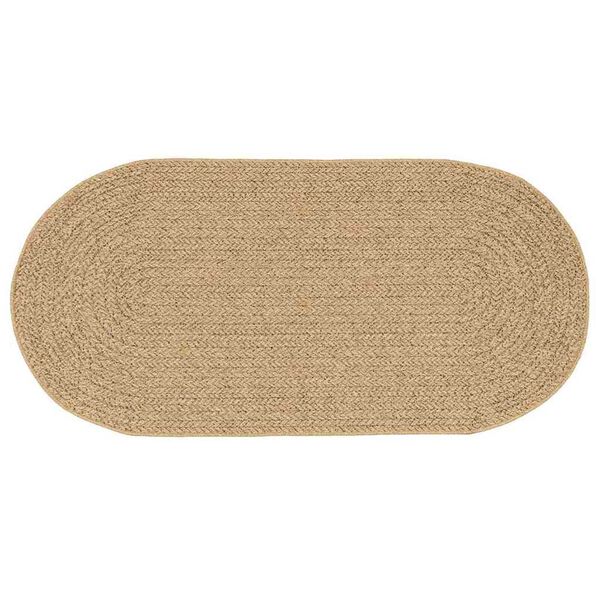 vidaXL Matto ZIZUR Ruskea 200 x 100 cm Polypropeeni