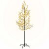 vidaXL Kirsikankukka LED-puu l&auml;mmin valkoinen 220 LED-valoa 220 cm