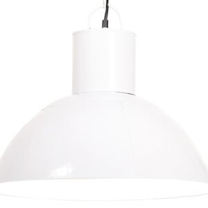 vidaXL Riippuvalaisin 25 W valkoinen py&ouml;re&auml; 48 cm E27