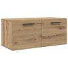 vidaXL Sein&auml;kaappi 80 x 36.5 x 35 cm Tekninen puu artesaani tammi