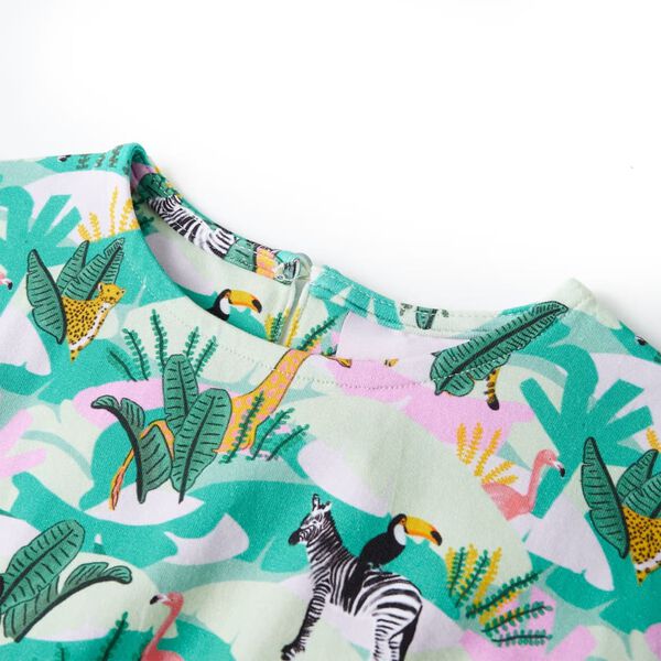 Lasten mekko vaalea minttu 116