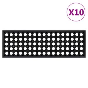 vidaXL Porrasmatot 10 kpl 25x75 cm kumi