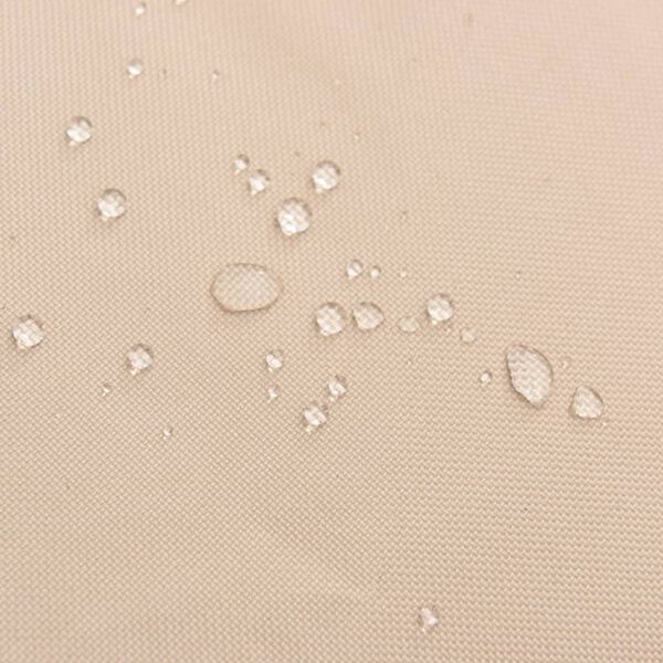 vidaXL Puutarhakalusteiden suoja py&ouml;re&auml; beige &Oslash; 183x71 cm 600D Oxford