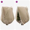 vidaXL Pakkassuoja kasviryhmille 3 pcs Beige 3,5 x 3,93 m