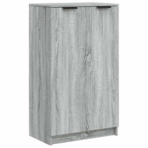 vidaXL Kenk&auml;kaappi harmaa Sonoma 59x35x100 cm tekninen puu
