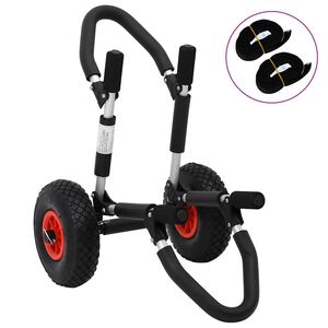 vidaXL SUP K&auml;rry surffilaudalle kokoontaittuva 45 kg alumiini