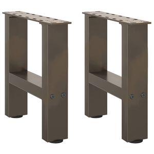 vidaXL Sohvap&ouml;yd&auml;n jalat luonnonv&auml;rinen ter&auml;s 2 kpl 30x(30-31) cm ter&auml;s