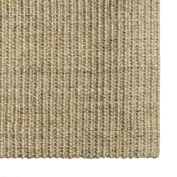 vidaXL Matto luonnollinen sisal 66x350 cm vihreä