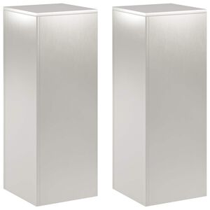 vidaXL Kasviteline 2 pcs Hopea 30 x 30 x 80 cm Ter&auml;s