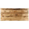vidaXL P&ouml;yt&auml;levy el&auml;v&auml; reuna 140x60x2,5 cm t&auml;ysi karkea mangopuu