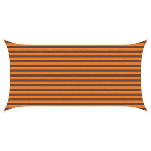 vidaXL Aurinkosuojapurje Oranssi ja ruskea 4 x 2 m