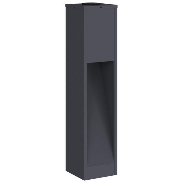 vidaXL Aurinkoinen LED-polkuvalo 2 pcs Antrasiitti