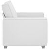 vidaXL Sohva Valkoinen 99 x 78 x 84 cm kangas