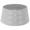 vidaXL Joulupuunhame Kartio Hopea &Oslash; 56 x 25,5 cm Muovi