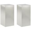 vidaXL Kasviteline 2 pcs Hopea 40 x 40 x 80 cm Ter&auml;s