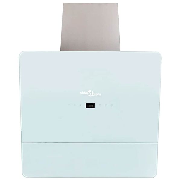 vidaXL Liesituuletin karkaistu lasi 600 m valkoinen